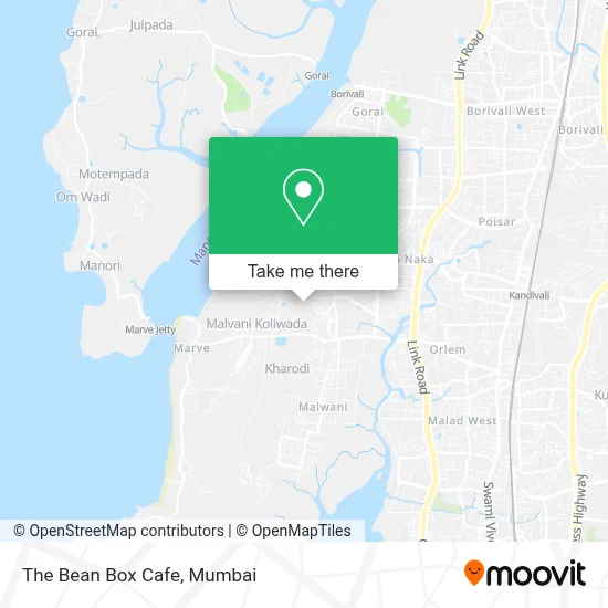 The Bean Box Cafe map