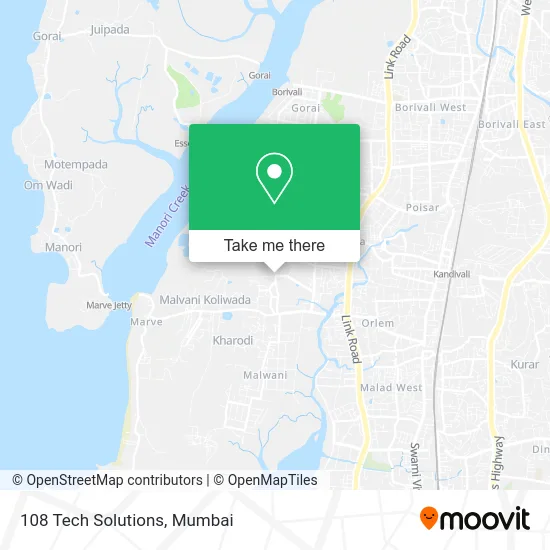 108 Tech Solutions map