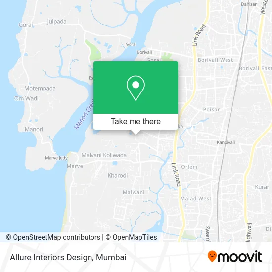 Allure Interiors Design map