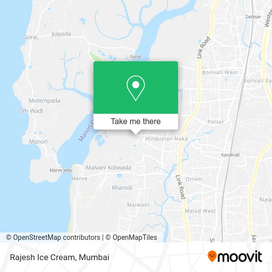 Rajesh Ice Cream map