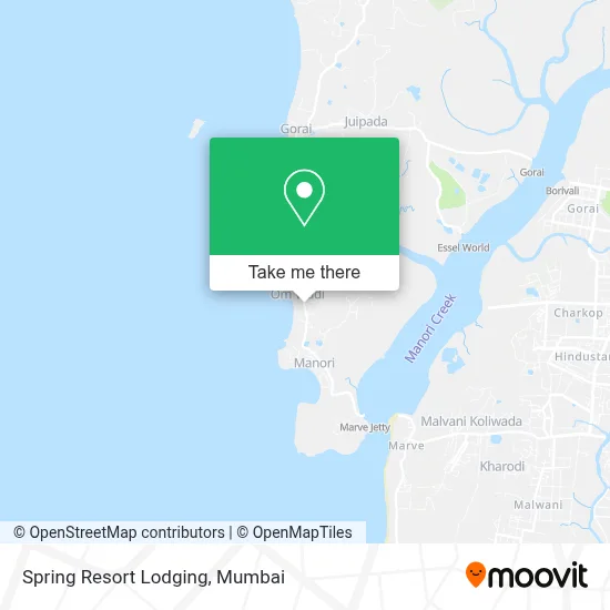 Spring Resort Lodging map