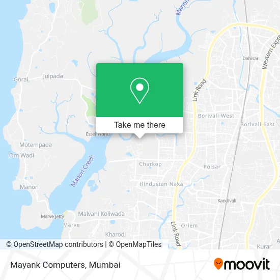 Mayank Computers map