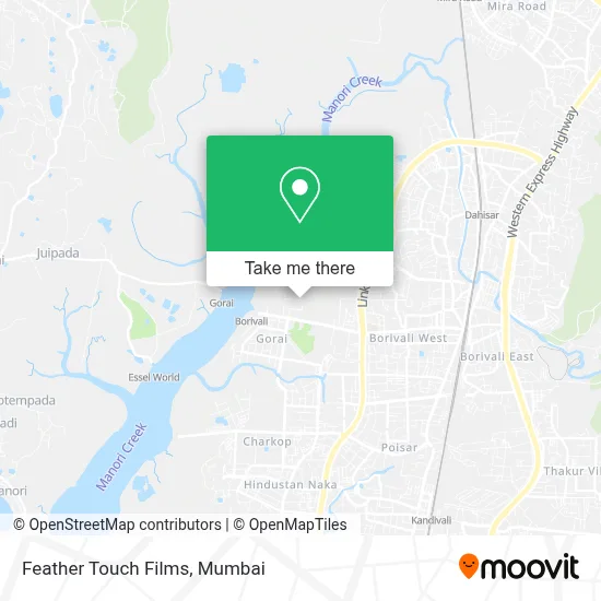Feather Touch Films map