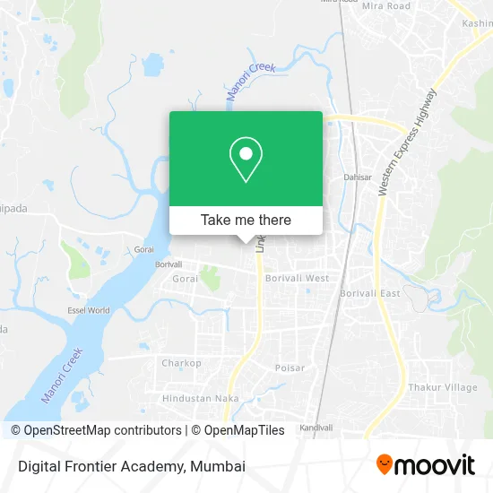 Digital Frontier Academy map