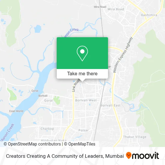 Creators Creating A Community of Leaders map