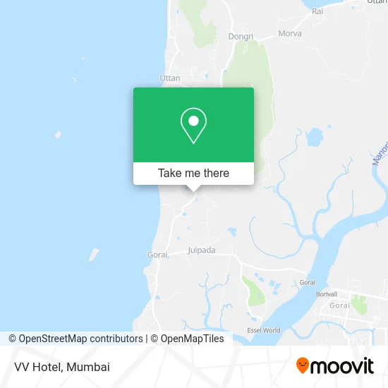 VV Hotel map