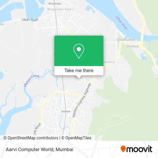 Aarvi Computer World map