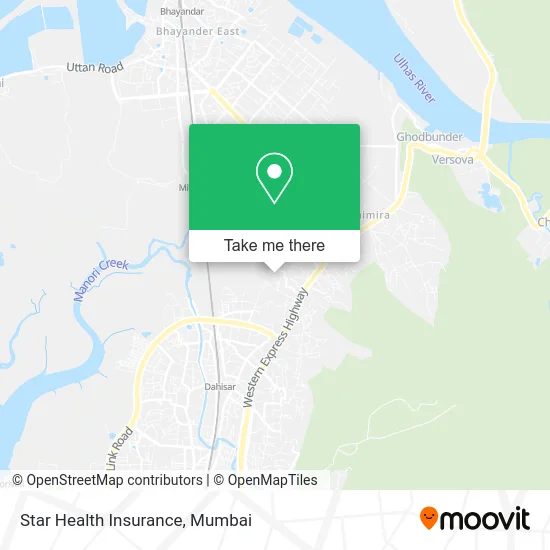 Star Health Insurance map