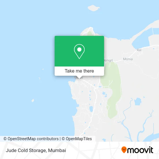 Jude Cold Storage map