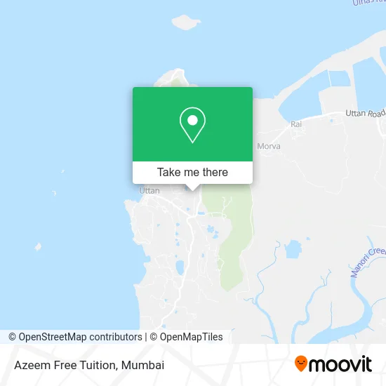 Azeem Free Tuition map