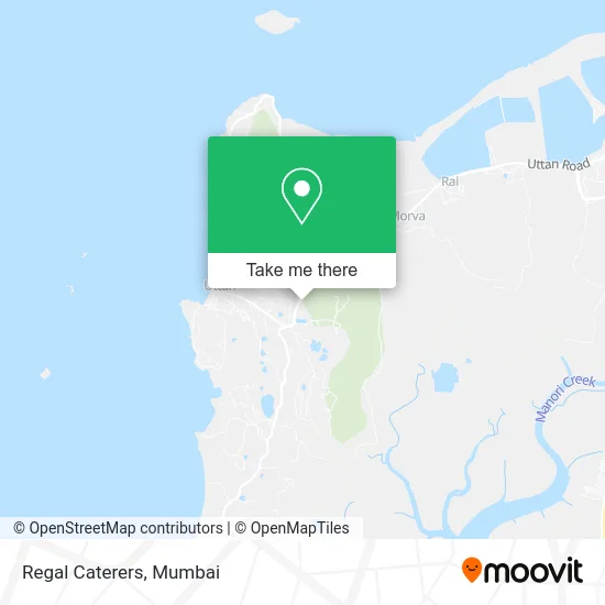 Regal Caterers map