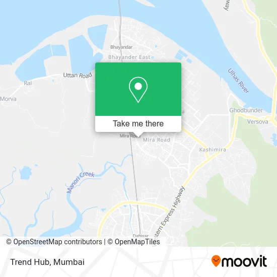 Trend Hub map