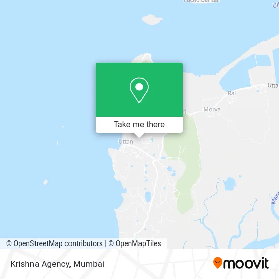 Krishna Agency map