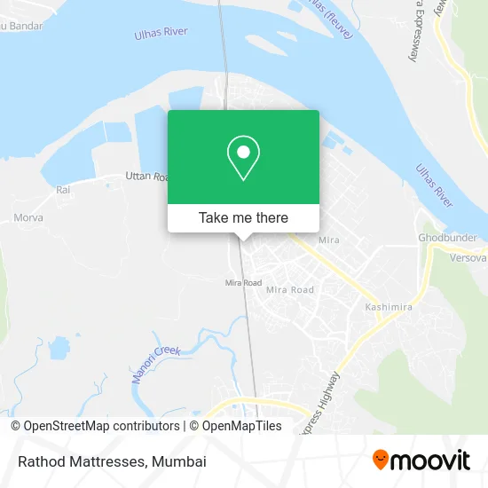 Rathod Mattresses map