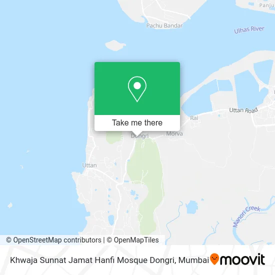 Khwaja Sunnat Jamat Hanfi Mosque Dongri map