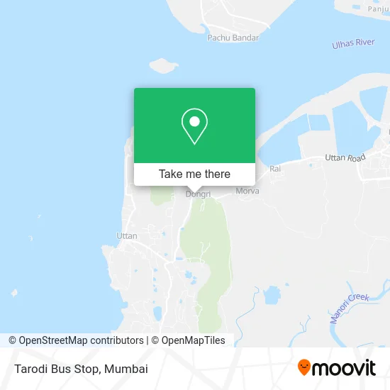 Tarodi Bus Stop map