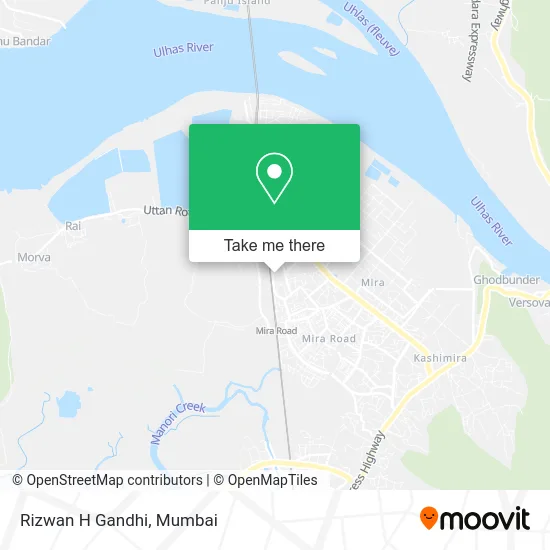 Rizwan H Gandhi map
