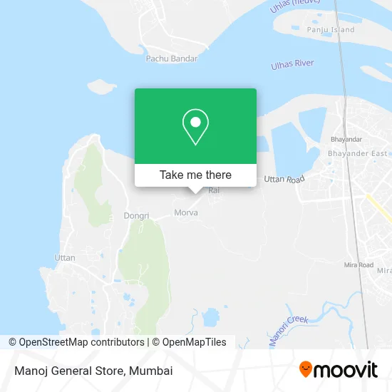 Manoj General Store map