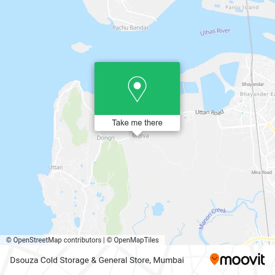 Dsouza Cold Storage & General Store map