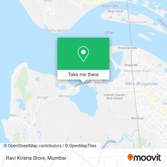 Ravi Kirana Store map