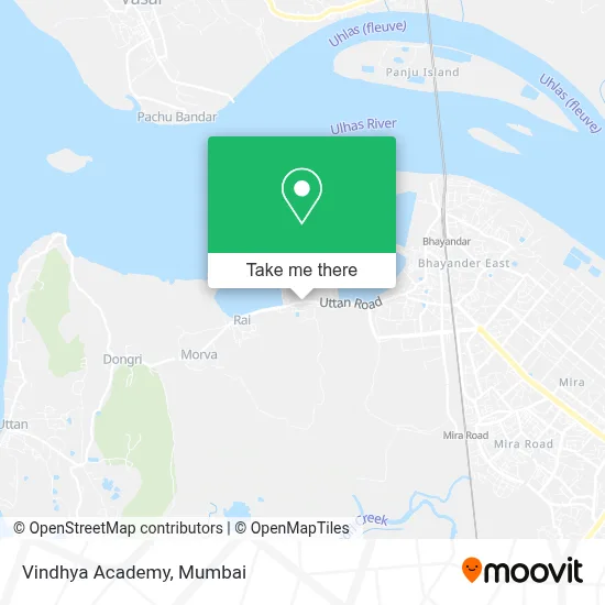 Vindhya Academy map