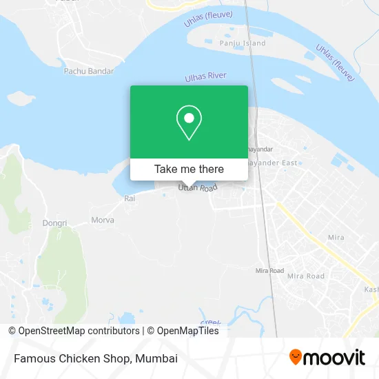 Famous Chicken Shop map