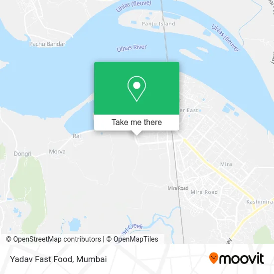 Yadav Fast Food map