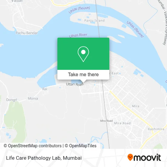 Life Care Pathology Lab map