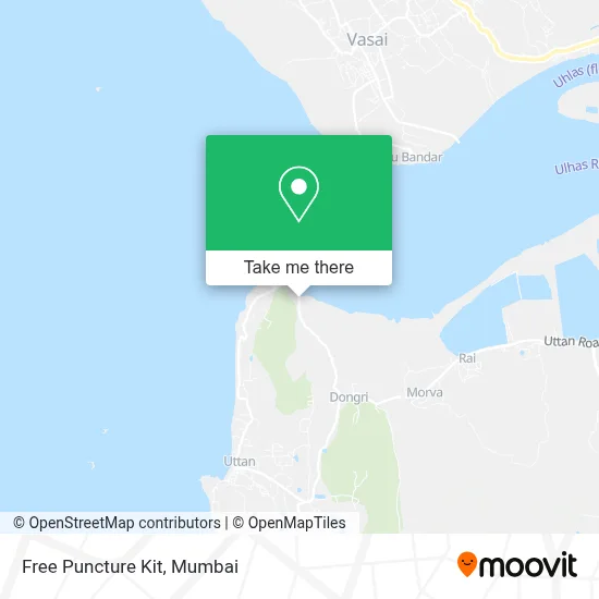 Free Puncture Kit map