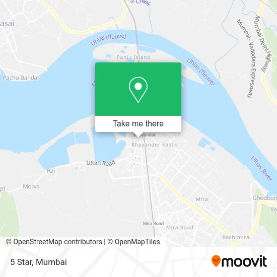 5 Star map