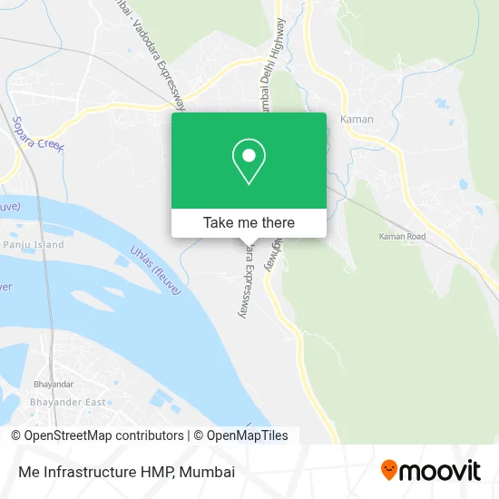 Me Infrastructure HMP map