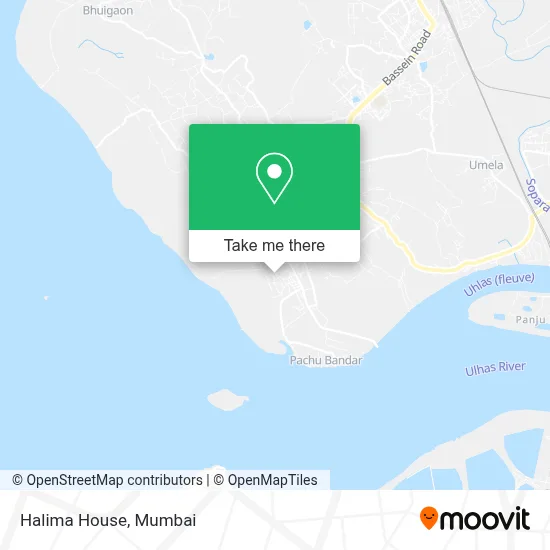 Halima House map