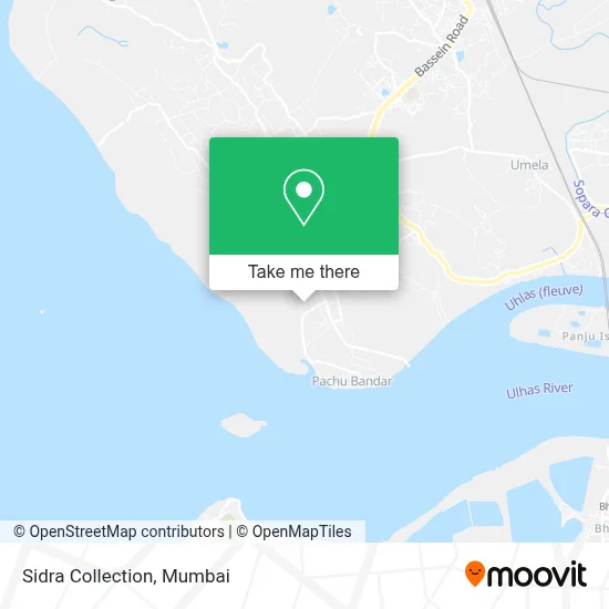 Sidra Collection map