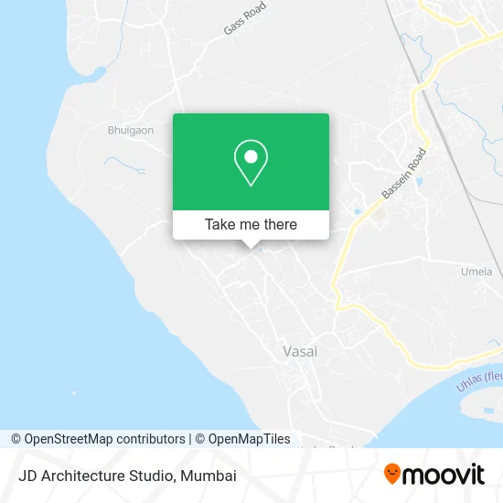 JD Architecture Studio map