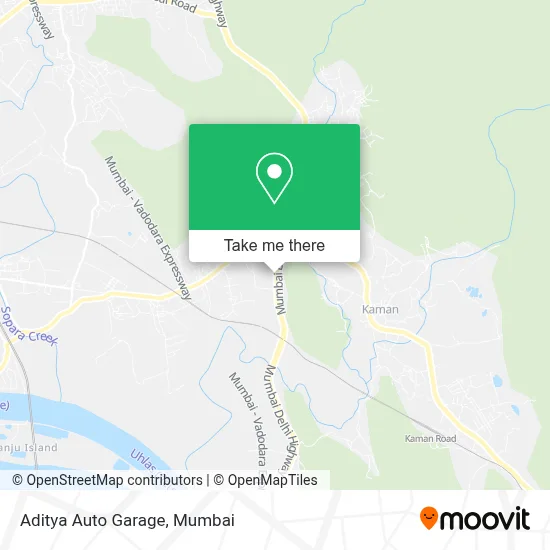 Aditya Auto Garage map