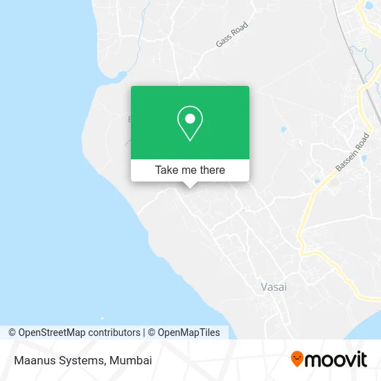Maanus Systems map