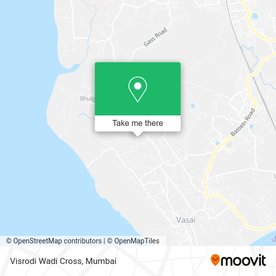 Visrodi Wadi Cross map