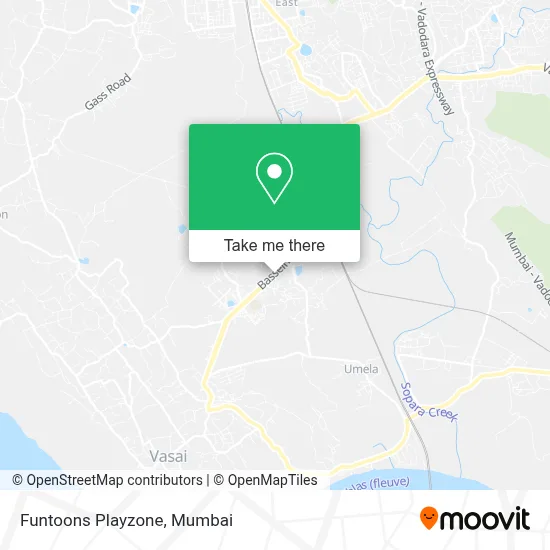Funtoons Playzone map