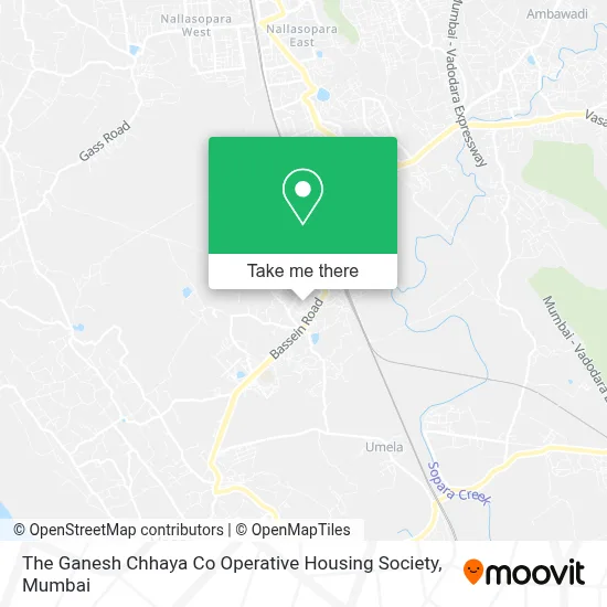 The Ganesh Chhaya Co Operative HSG Society map