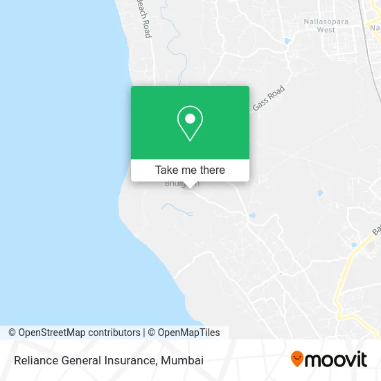 Reliance General Insurance map