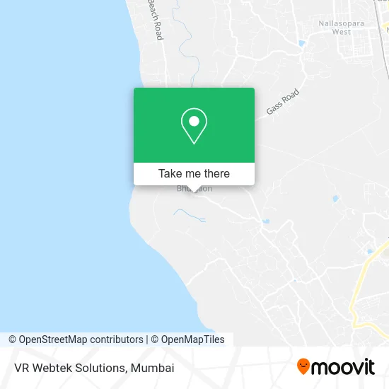 VR Webtek Solutions map