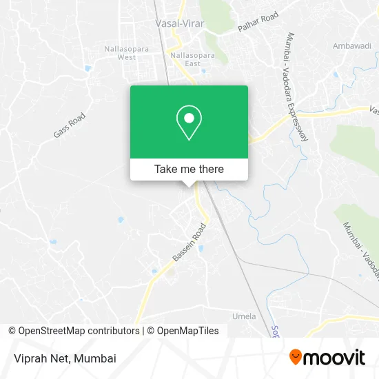 Viprah Net map