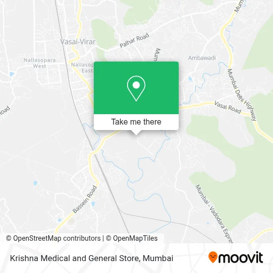 Krishna Medical & General Store map