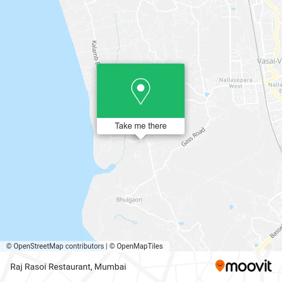 Raj Rasoi Restaurant map