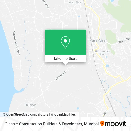Classic Construction Builders & Developers map