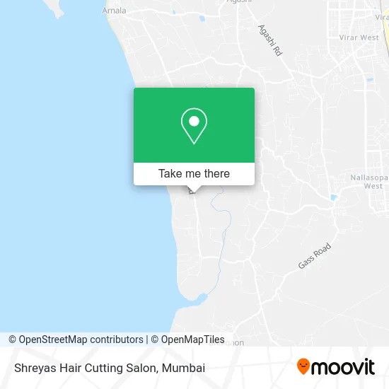 Shreyas Hair Cutting Salon map