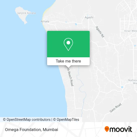 Omega Foundation map