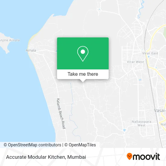 Accurate Modular Kitchen map