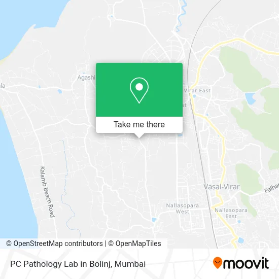 PC Pathology Lab in Bolinj map