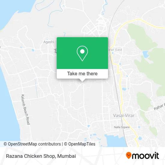 Razana Chicken Shop map